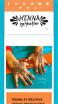 Mobile Screenshot of hennabyheather.com